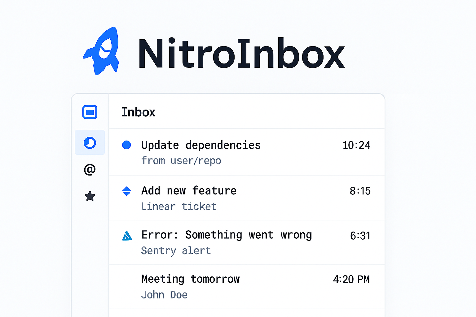 NitroInbox - AI-First Email for Developers